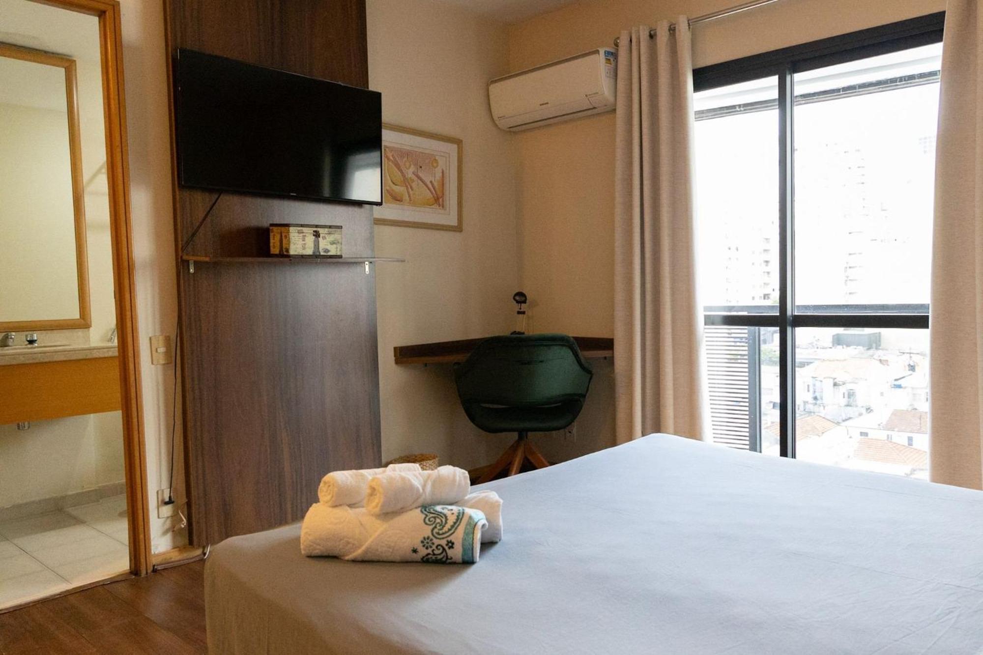 Hotel Elegant Flat Jardins - Garagem, Ar Cod, São Paulo Zewnętrze zdjęcie
